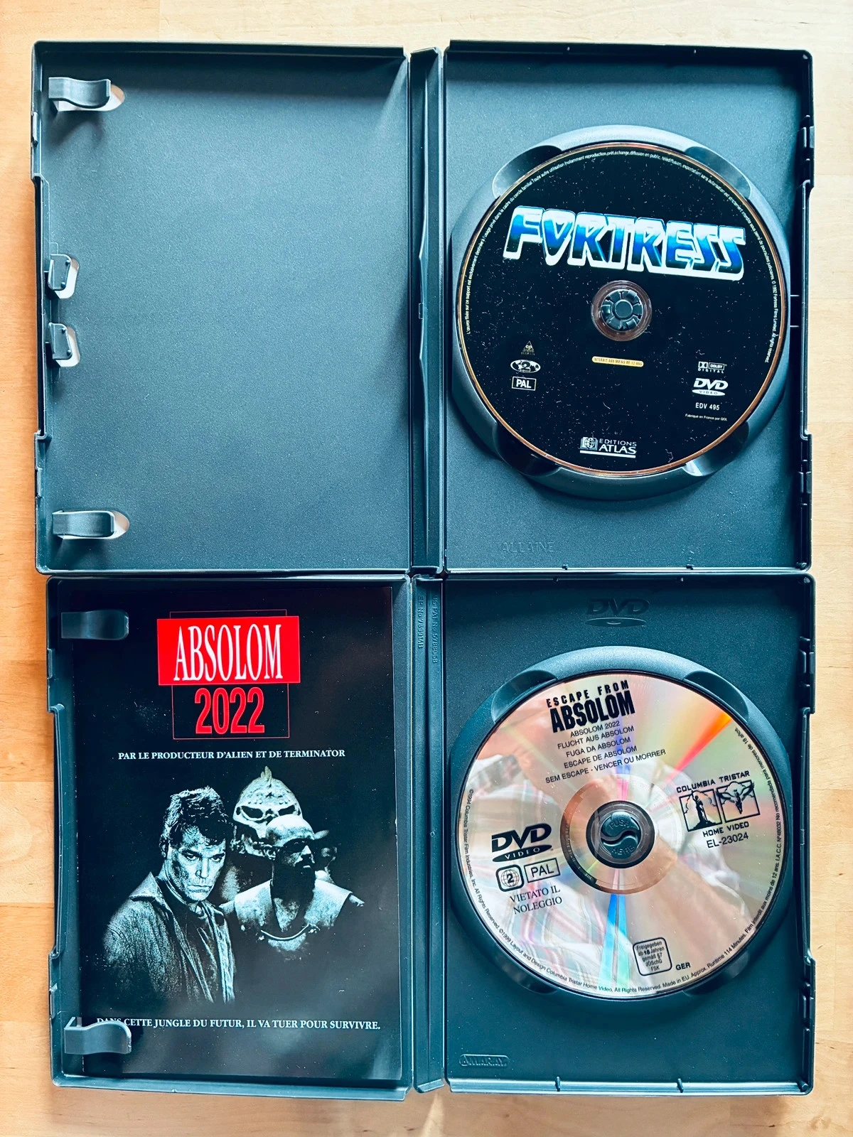 Lot 2 cult DVD's 90's speciaal sci-fi dystopisch. – photo 2